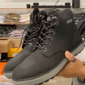 Men's Black Dewalt Boots Steal Toe Size 13